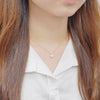 Akoya珍珠單鑽項鏈 Akoya Pearl Diamond Necklace